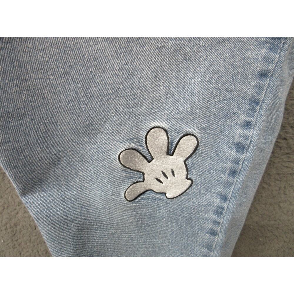 NWT Disney X Hot Topic Mickey Minnie Mouse Mom Jeans Light Wash Plus Size 26 - Picture 7 of 15
